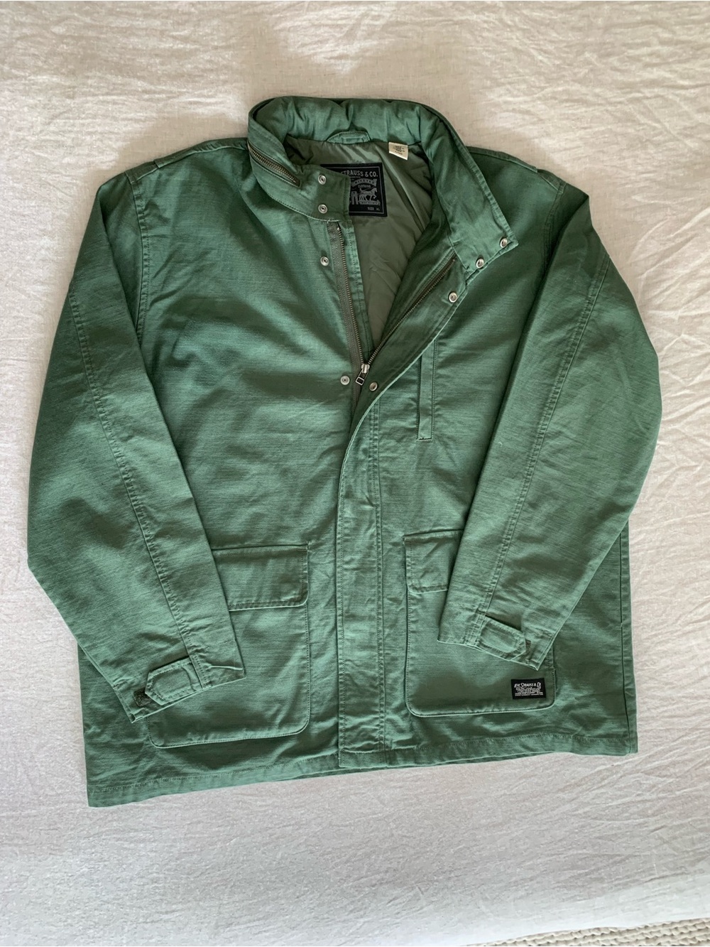 Levi's Olive Green Military Field Jacket